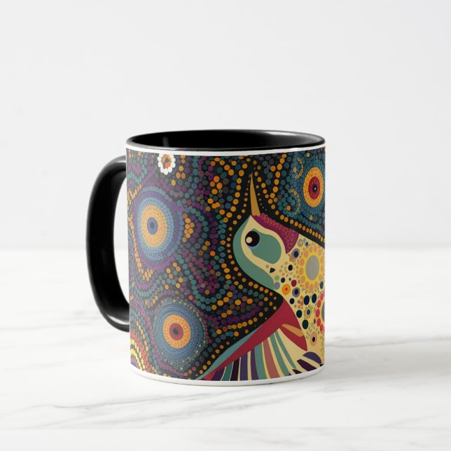 coffee mug bird (Front Left)