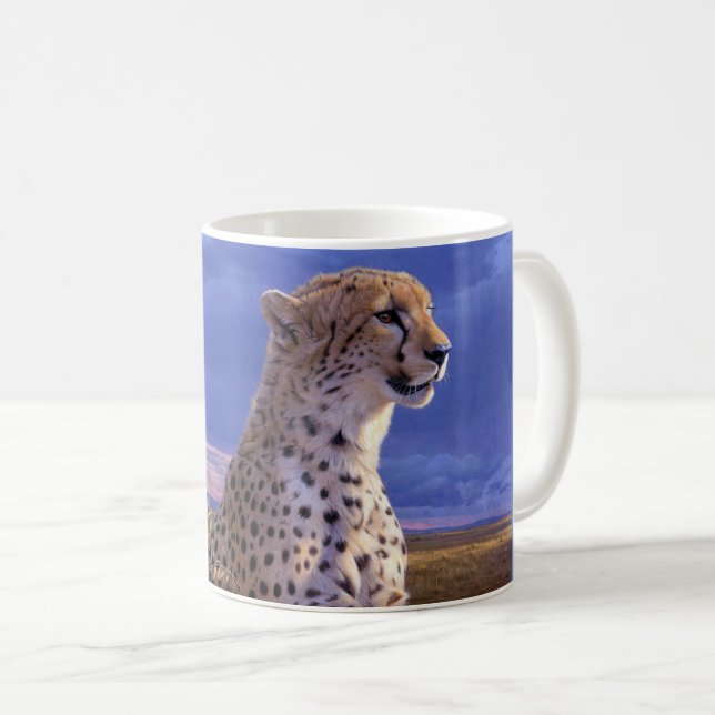 Coffee Mug-Cheetah Mug (Front Right)