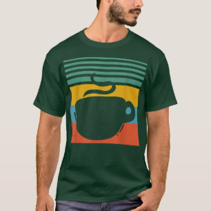 Coffee mug cup of coffee retro Design T-Shirt