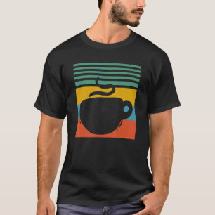 Coffee mug cup of coffee retro Design T-Shirt