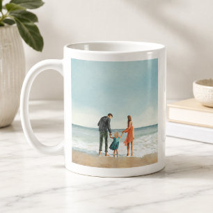 Coffee Mug Custom Artwork Upload Photo Gift