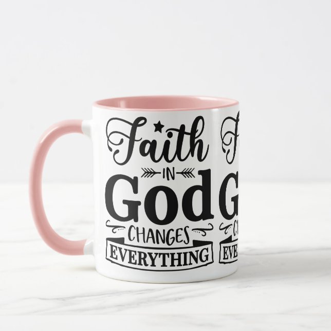 Coffee Mug | faith in God coffee mug |  (Left)