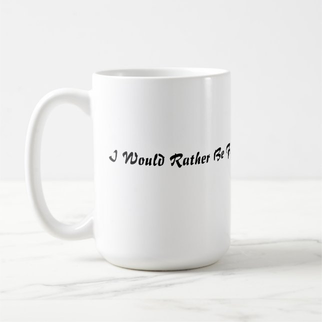 Coffee Mug - Fishing (Left)