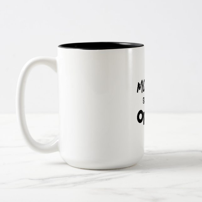 Coffee Mug for those Mondays (Left)