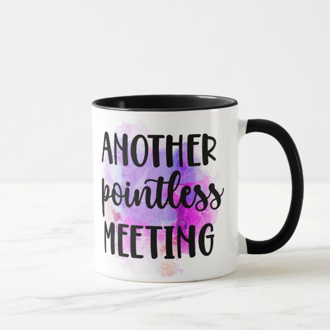 Coffee Mug: Funny office quote sublimation designs Mug (Right)