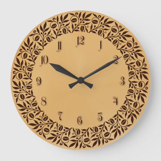 COFFEE MUG LARGE CLOCK (Front)