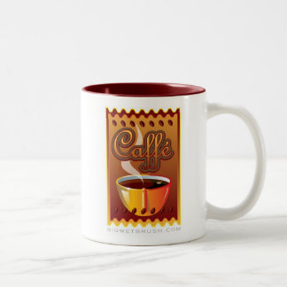 Coffee mug_logo design1 Two-Tone coffee mug