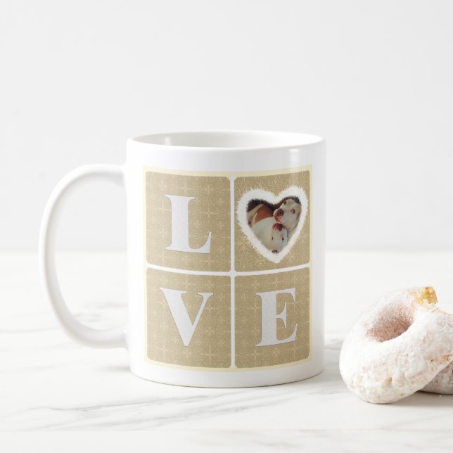 Coffee Mug Love (With Donut)