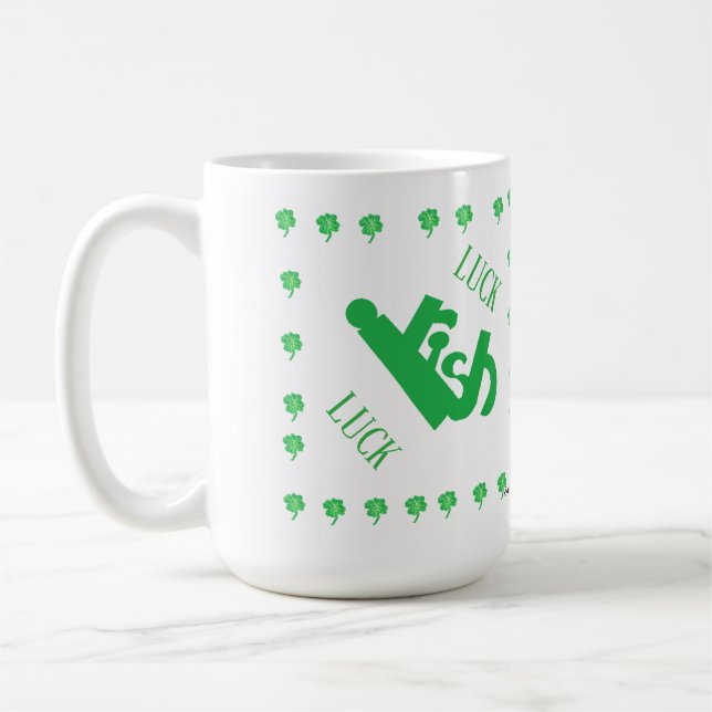 Coffee Mug : Luck of The Irish (Left)