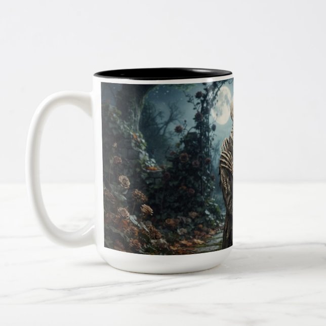 Coffee mug of Skeleton Marriage (Left)