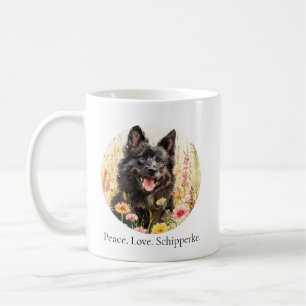 Coffee Mug – Peace Love Schipperke Dog Mug