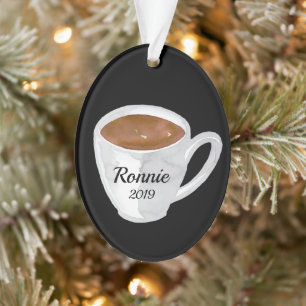 Coffee Mug Personalized Ornament