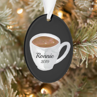 Coffee Mug Personalized Ornament