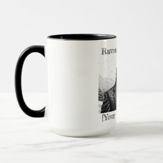 Coffee mug, Raven About Town - Customise town Mug