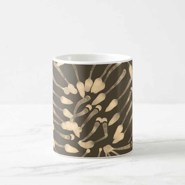 Coffee Mug RMdesignflo55 BROWN (Center)