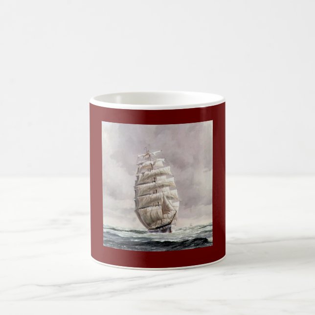 COFFEE MUG  SAILING SHIP (Center)
