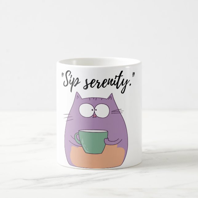 "Coffee Mug: Sip, Relax, Repeat" Coffee Mug (Center)