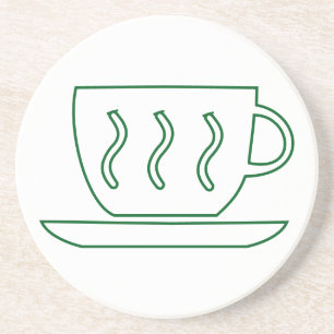Coffee Mug Sketch Coaster