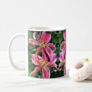 Coffee Mug Stargazer Lilies
