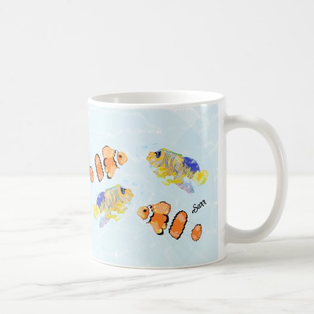 Coffee Mug  :  Tropical Fish (Right)