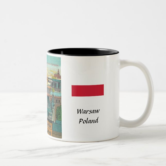 Coffee Mug  Warsaw, Poland (Right)
