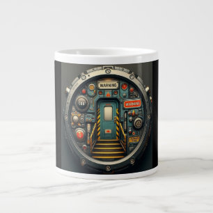 Coffee Mug with a Humorous Digital Design
