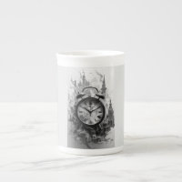 Coffee Mug with an Old Time