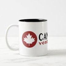 Coffee Mug with Canoe Trails Maple Leaf header