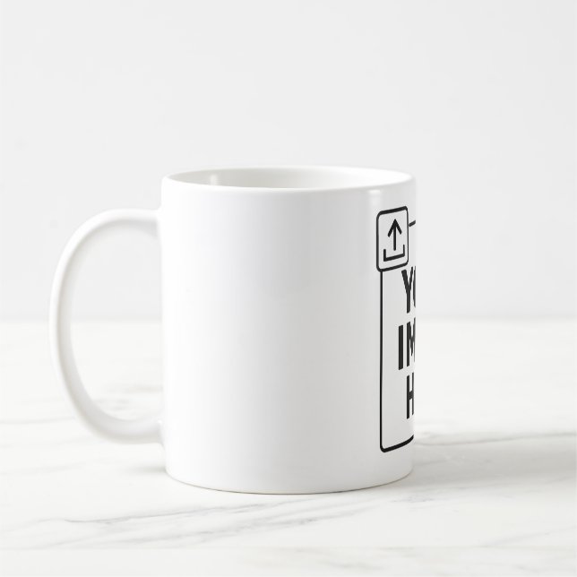 Coffee mug with photo (Left)