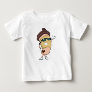 Coffee mug with Sunglasses Baby T-Shirt