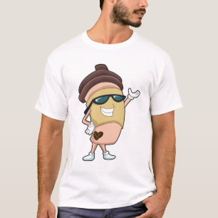 Coffee mug with Sunglasses T-Shirt
