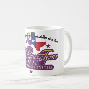 Coffee mug with the official MGTSPS logo