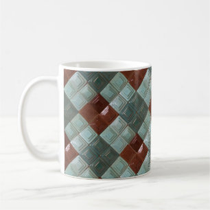 Coffee Mug with tile Design