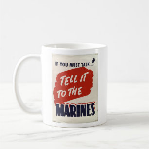 Coffee Mug WWII Wartime - Marine Corps