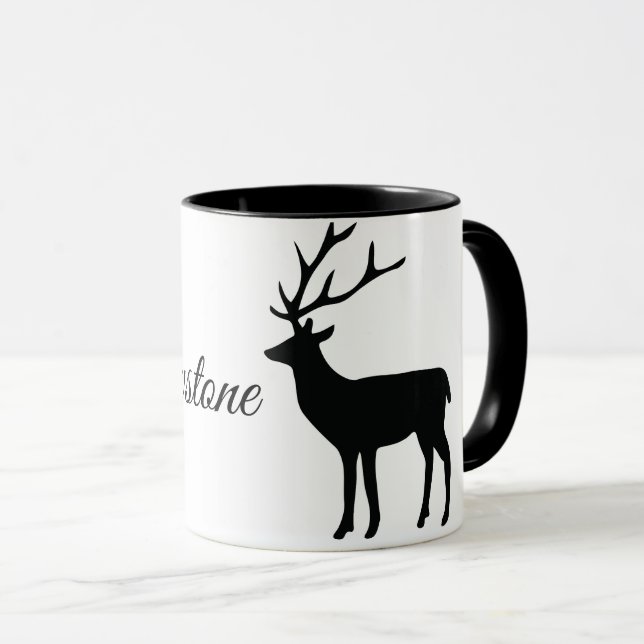 Coffee Mug-Yellowstone Deer Mug (Front Right)