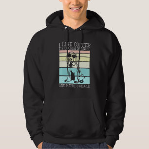 Coffee My Cocker Spaniel And Maybe 3 People Dog Hoodie