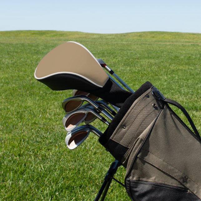 Coffee Neutral Hybrid Golf Cover – Customisable (In Situ)