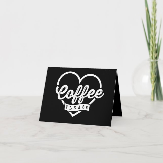 COFFEE NOTE CARD (Front)