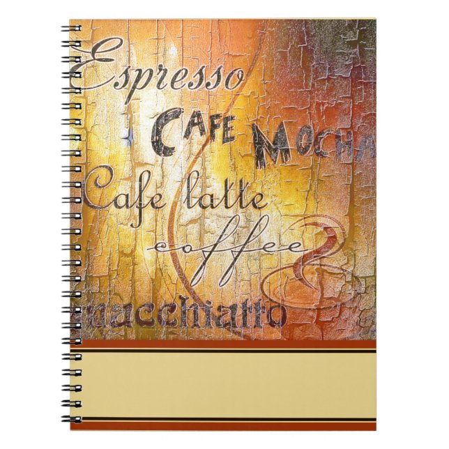 COFFEE! NOTEBOOK (Front)
