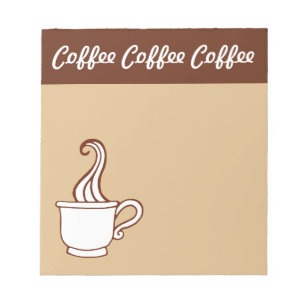 Coffee Notepad