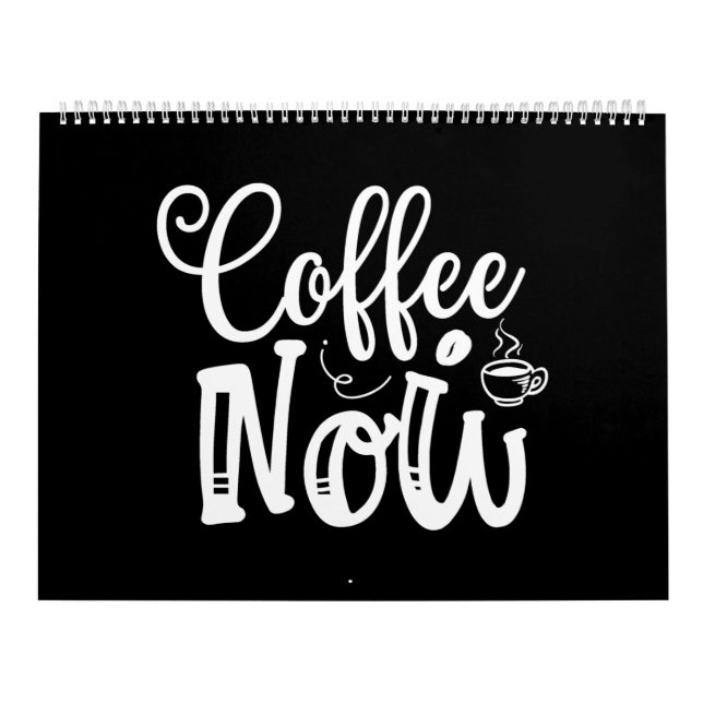 coffee now calendar (Cover)