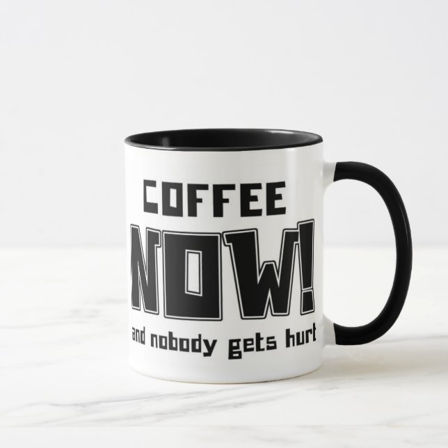 Coffee NOW! - mug (Right)
