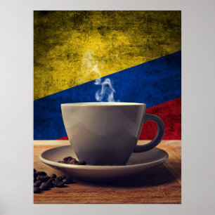 Coffee of Colombia Poster