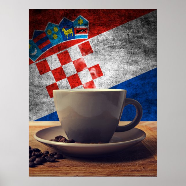 Coffee of Croatia Poster (Front)