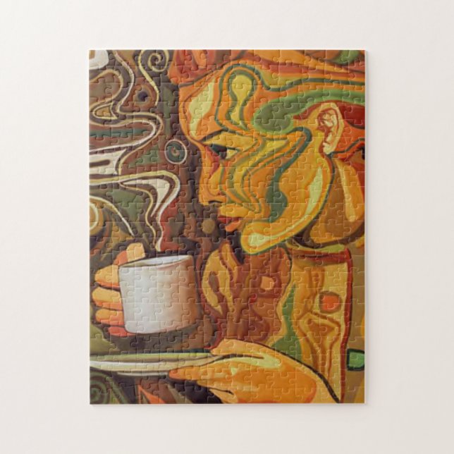Coffee or Tea Puzzle (Vertical)
