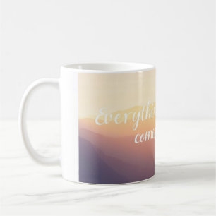 Coffee or tea with sense coffee mug