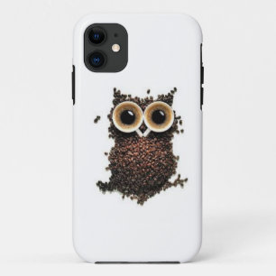Coffee owl iPhone 11 case