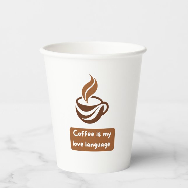 Coffee Paper Cup  (Front)