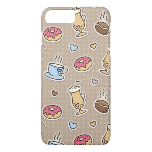 Coffee pattern Case-Mate iPhone case