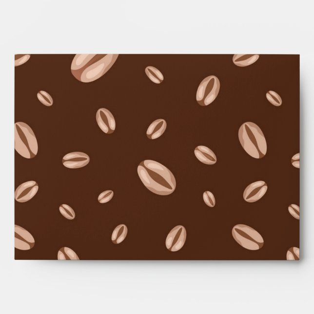 Coffee pattern envelope (Front)